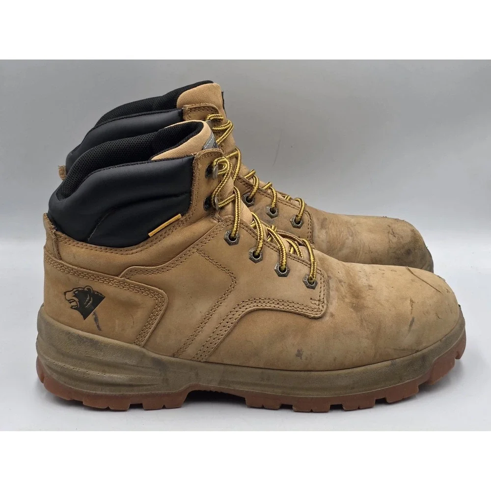Herman Survivors Grizzly Steel Toe Work Boots Men's 10.5W Brown ASTM F2413-18